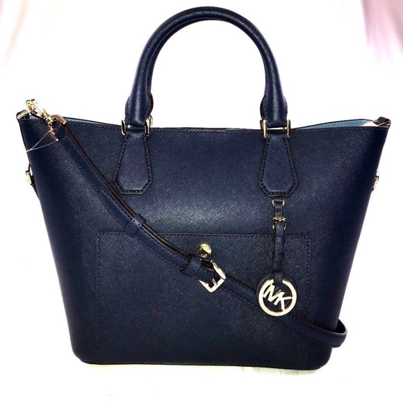 Michael Kors Navy/Sky Greenwich Grabbag - Picture 2 of 4